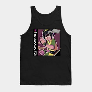 Retro Vaporwave 80s anime aesthetic Tank Top